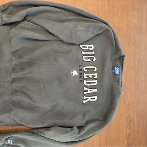 Blue 84 Olive Green Knit Sweater - Big Cedar Lodge, Missouri